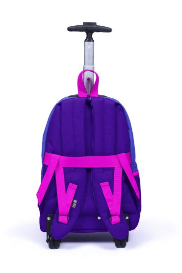 Coral High Sport Lavanta Mor Dört Bölmeli USB'li Çekçekli Sırt Çantası 23252 - 4