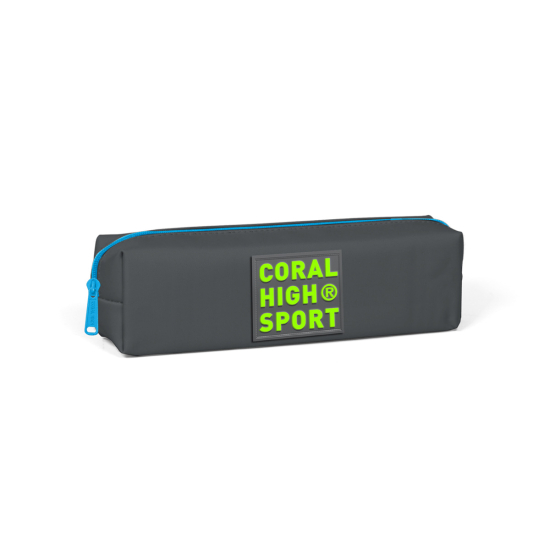 Coral High Sport Koyu Gri Tek Bölmeli Kalem Çantası 22334 - Coral High Sport