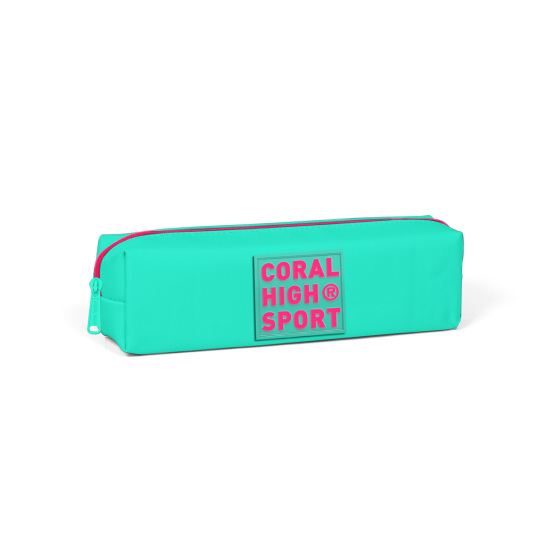 Coral High Sport Su Yeşili Çivit Tek Bölmeli Kalem Çantası 22336 - Coral High Sport