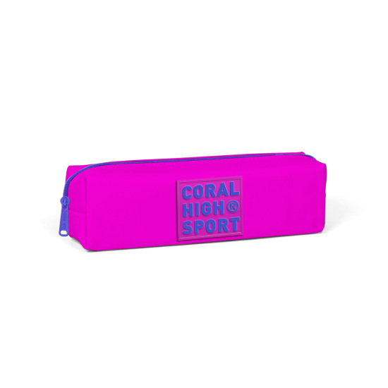 Coral High Sport Pembe Mavi Tek Bölmeli Kalem Çantası 22345 
