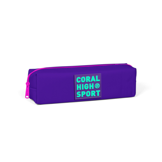 Coral High Sport Mor Tek Bölmeli Kalem Çantası 22348 