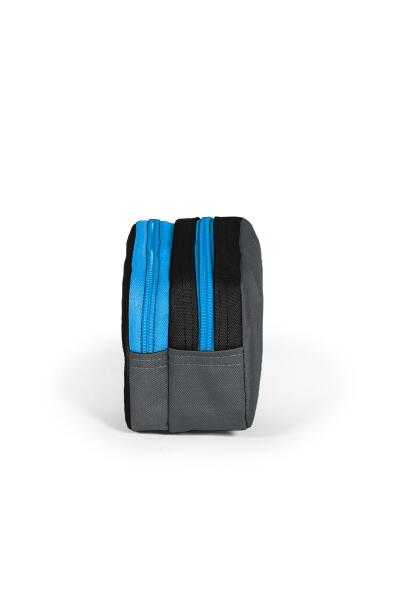 Coral High Sport Siyah Koyu Gri İki Bölmeli Kalem Çantası 22270 - 2