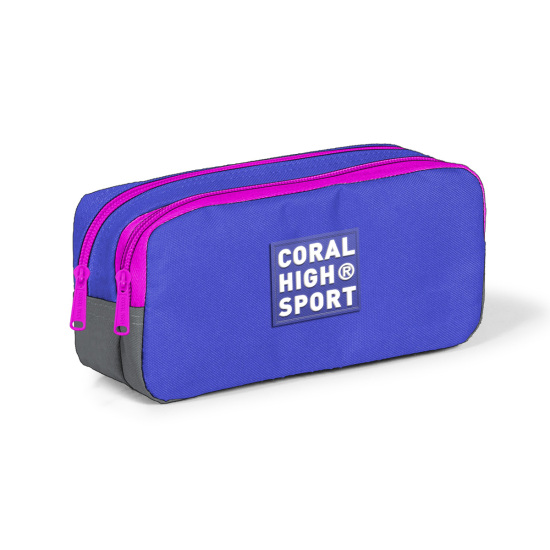 Coral High Sport Lavanta Gri İki Bölmeli Kalem Çantası 22278 