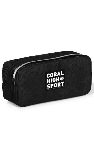 Coral High Sport Siyah İki Bölmeli Kalem Çantası 22261 - 1