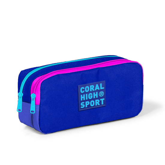 Coral High Sport Saks Lavanta İki Bölmeli Kalem Çantası 22153 - 1