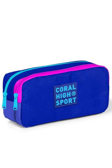 Coral High Sport Saks Lavanta İki Bölmeli Kalem Çantası 22153 - Coral High Sport