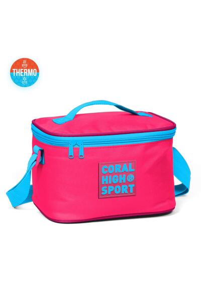 Coral High Sport Neon Mercan Kızıl Thermo Beslenme Çantası 22895 - 1