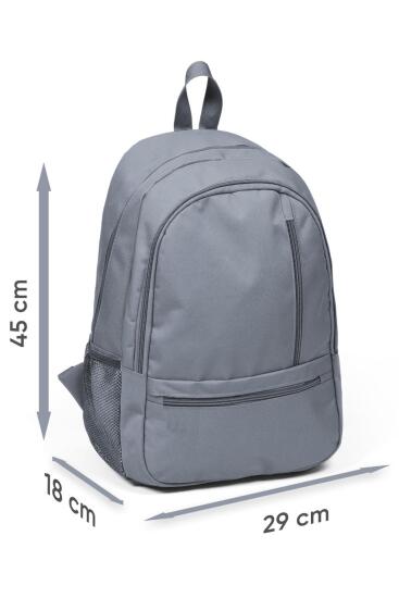 Coral High Sport Siyah Dört Bölmeli Bölmeli Sırt Çantası 23457 - 4