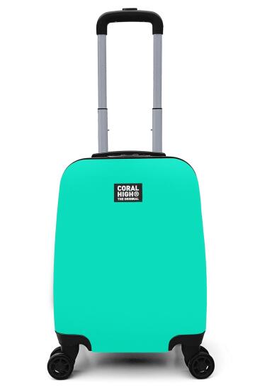 Coral High Su Yeşili Mini Kabin Valizi 16506 - Coral High