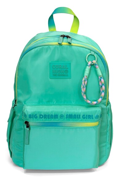 Coral High Su Yeşili Okul Sırt Çantası 24426 - 1