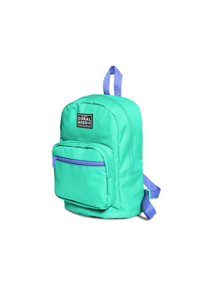 Coral High Su Yeşili Üç Bölmeli Mini Sırt Çantası 24204 - 3