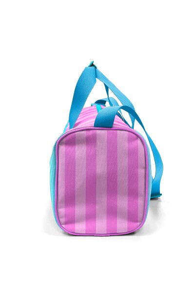 Coral High Turkuaz Pembe Çizgili Spor Çantası 27521 - 10