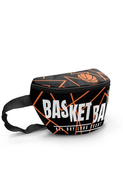Coral High Turuncu Siyah Basketbol Bel Çantası 11547 - 2
