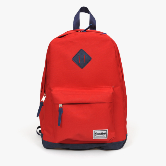 Coral High Üç Bölmeli Kırmızı Sırt Çantası 14051 