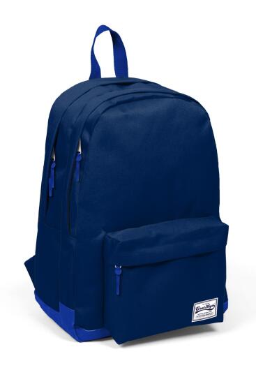 Coral High Lacivert Saks Üç Bölmeli Okul Sırt Çantası 14132 