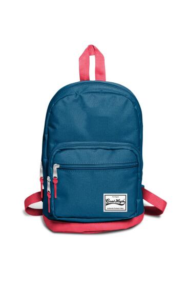 Coral High Üç Bölmeli Nefti Mercan Mini Sırt Çantası 14158 