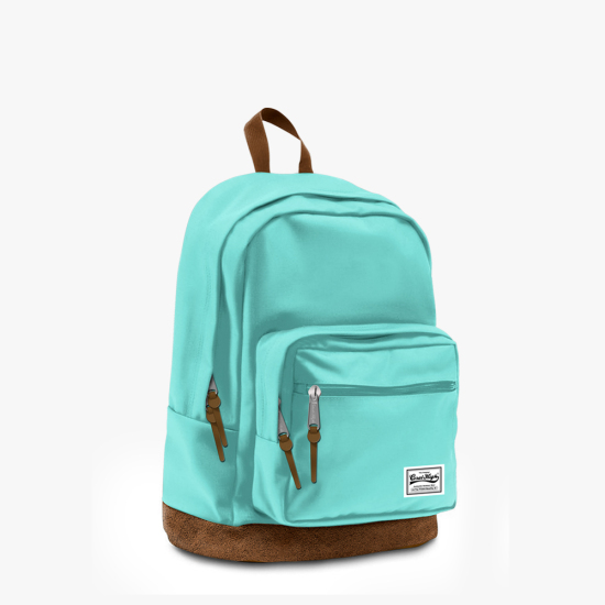 Coral High Yeşil Üç Bölmeli Mini Sırt Çantası 14031 