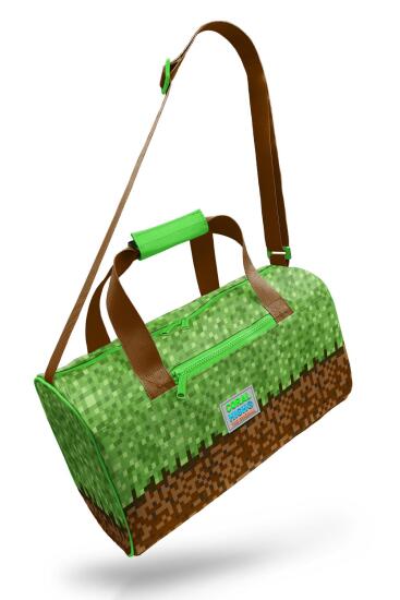 Coral High Yeşil Kahverengi High Craft Desenli Spor Çantası 27523 - 7