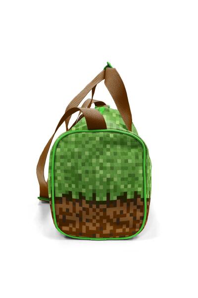 Coral High Yeşil Kahverengi High Craft Desenli Spor Çantası 27523 - 8