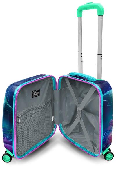 Coral High Kids DenizAtı Desenli Çocuk Valizi 16792 - 4