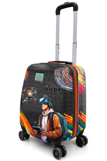 Coral High Kids Drone Pilot Desenli Çocuk Valizi 16796 - 3