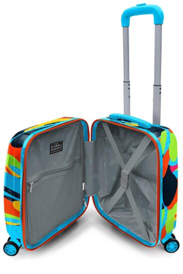 Coral High Kids Grafiti Desenli Çocuk Valizi 16795 - 5