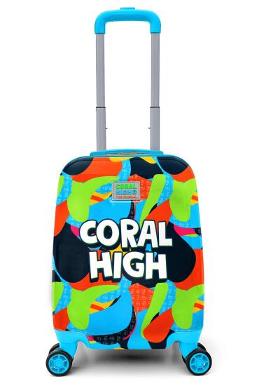 Coral High Kids Grafiti Desenli Çocuk Valizi 16795 - CORAL HIGH