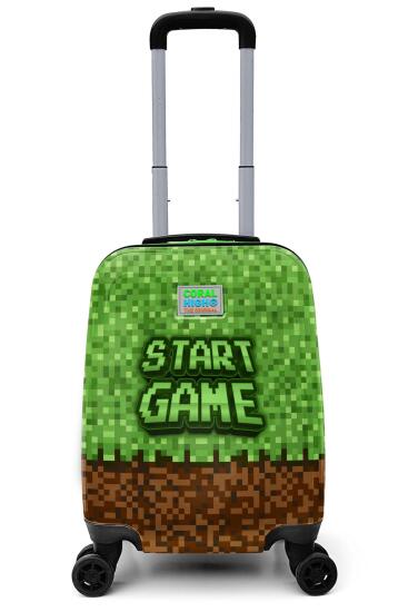 Coral High Kids High Craft Desenli Çocuk Valizi 16794 - 6