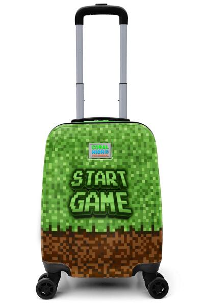 Coral High Kids High Craft Desenli Çocuk Valizi 16794 - 6