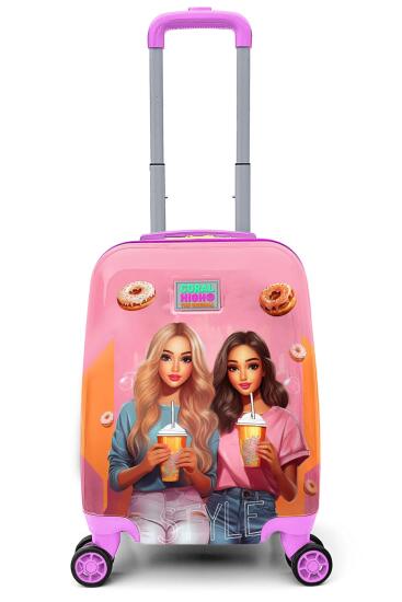 Coral High Kids Kız Desenli Çocuk Valizi 16790 - 6
