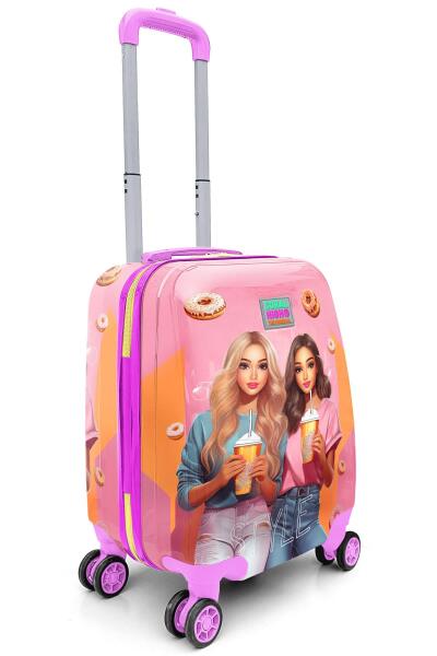 Coral High Kids Kız Desenli Çocuk Valizi 16790 - 7