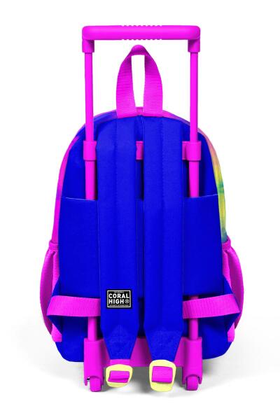 Minik Yuva Çekçekli Sırt Çantası Renkli Batik Desenli İki Bölmeli 24057 - 4