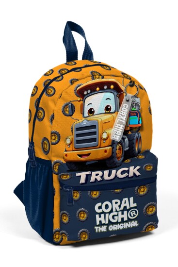 Minik Yuva Sırt Çantası Truck Desenli İki Bölmeli 33261 - Coral High